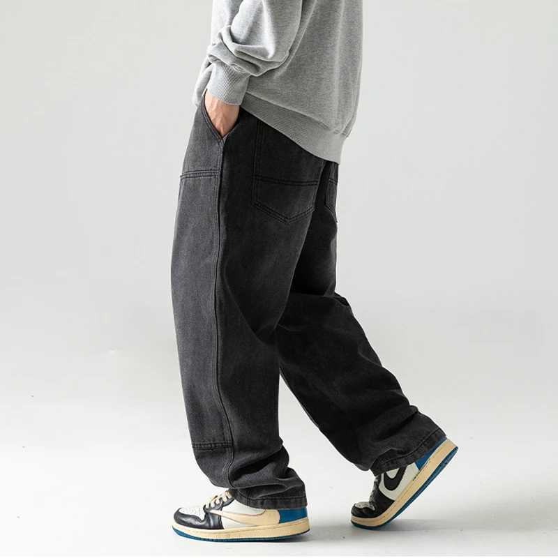 Рисунок 6 - Джинсы мужские Плиссированные с широкими штанинами