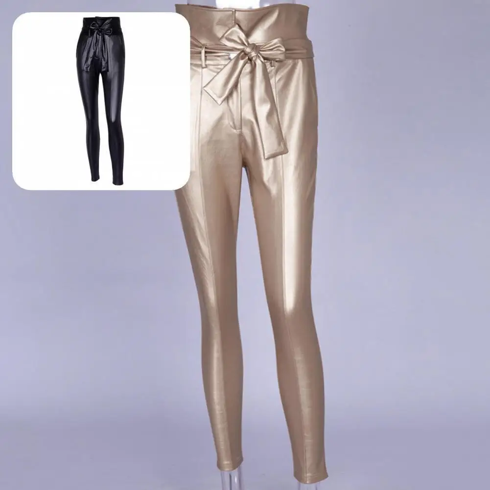 

Trousers Solid Color High Waist Sexy Long Spring Trousers Pants for Club