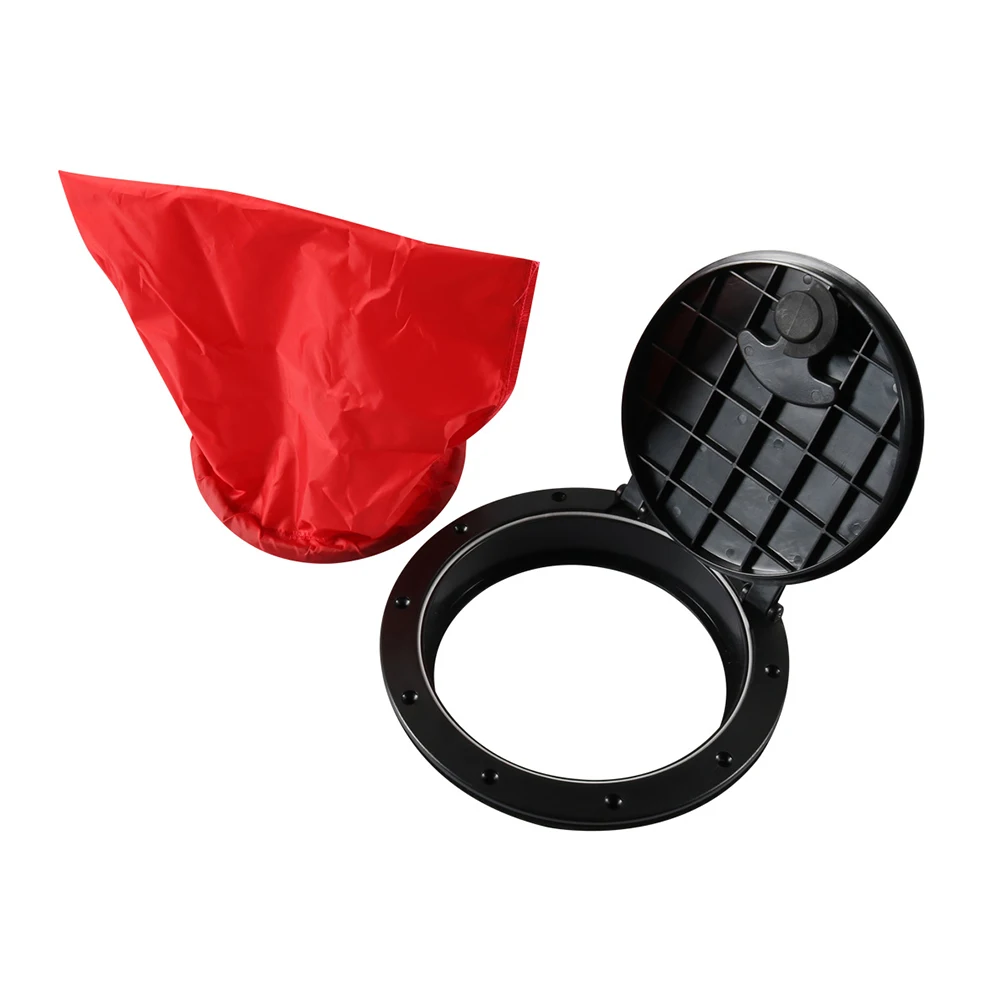 

Сумка для хранения крышки люка Каяка ПАЛУБА ПЛАСТИНА лодки контейнер для хранения ударопрочная нейлоновая водонепроницаемая сумка 8 \ "Усто...