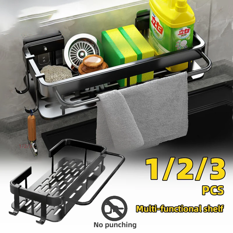 

Стеллажи на присосках для туалета, ванной комнаты, моечной станции, настенные подвесные стены для кухни, ванной комнаты, хранение без пробив...