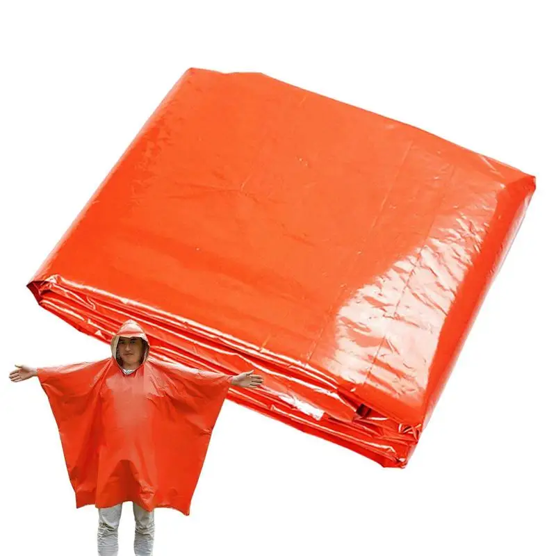 

Camping Blanket Waterproof Foldable Rescue Survival Sheet Reflection Blanket Tough Survival Gear And Equipment For Aid Hiking