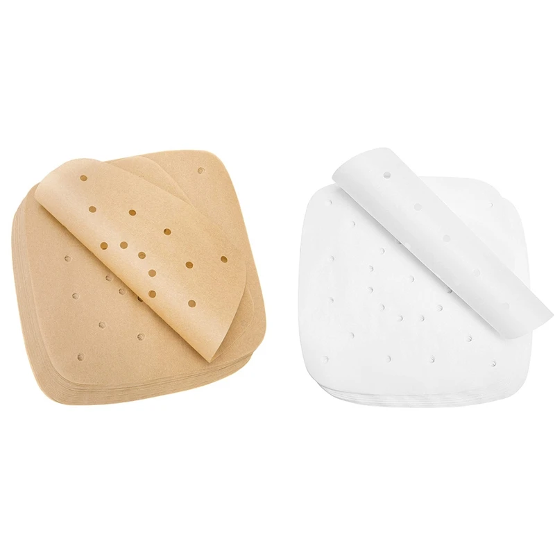 

Новинка, 200 шт., бумага для выпечки в духовке, пароварка, бумага для кухни, бумага для фритюрницы, коврик, бумага, силиконовая бумага, квадратн...