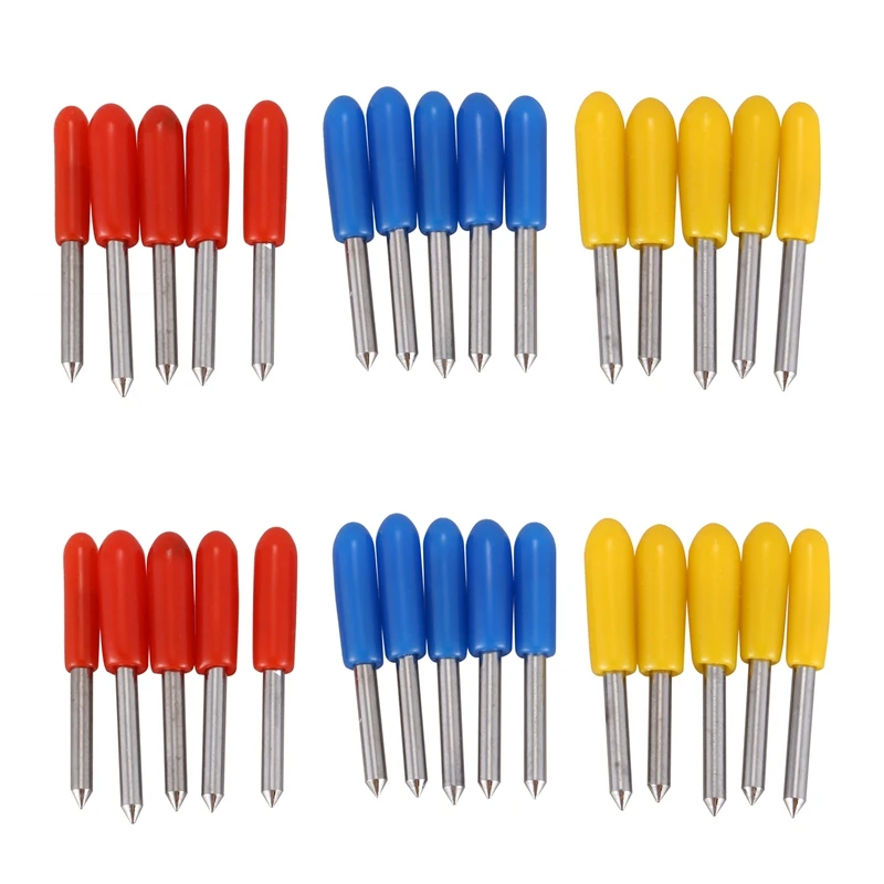 

30Pcs 30 Degrees 45 Degrees 60Degrees Cutting Tungsten Blade For Mimaki Cutting Plotter Vinyl Cutter