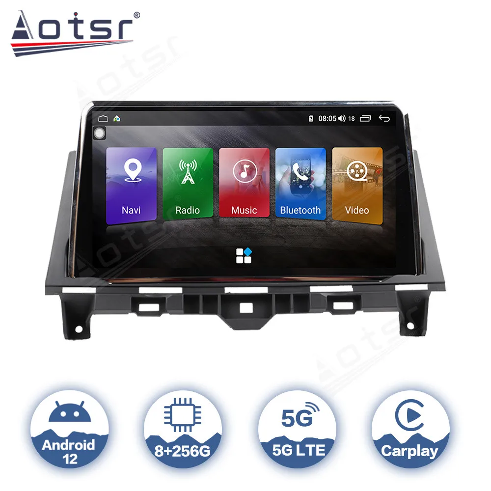 

Автомагнитола для Honda Accord 8 2008 - 2012 Android 11, мультимедийный видеоплеер, автомобильная стереосистема с GPS-навигацией, Авторадио для Carplay 8 + 256G