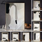 Картина маслом без рамки, большая оригинальная абстрактная картина, черно-белая холст, поп-арт, Современная цельная картина, украшение для гостиной и дома