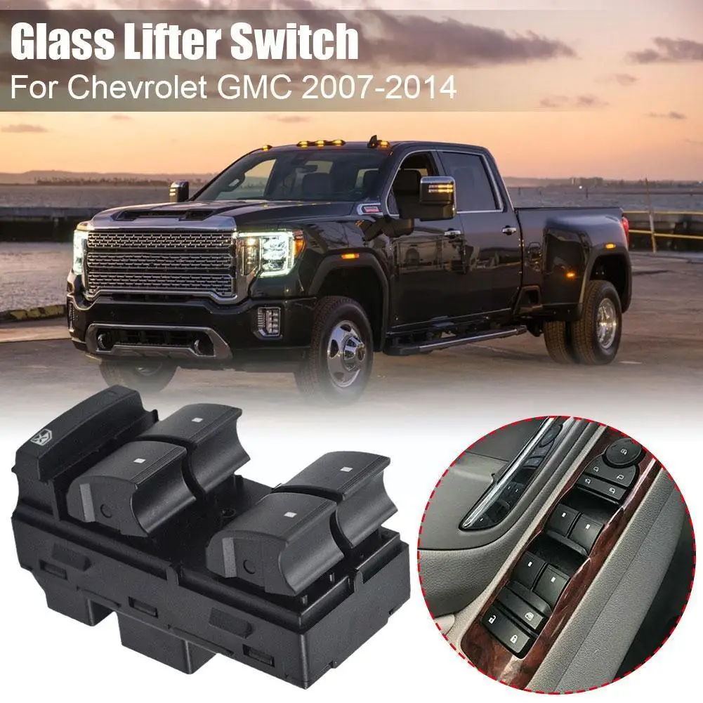 

Driver Side Master Power Window Switch for Chevrolet Silverado For GMC Sierra Silverado 07-14 25789692 20945129 25951963 U4A8