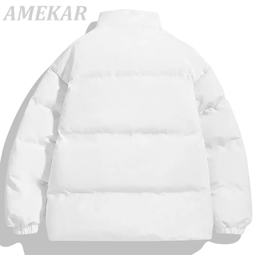 2022 Winter Jacket Men Reversible Parkas Thicken Warm Coat Mens Streetwear Jackets Parka Women Fashion Outwear Coats Oversize