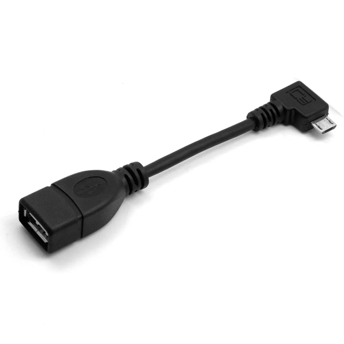 

Micro USB to USB Female 90 Degree Right Angled for Cell Phone OTG Host Cable