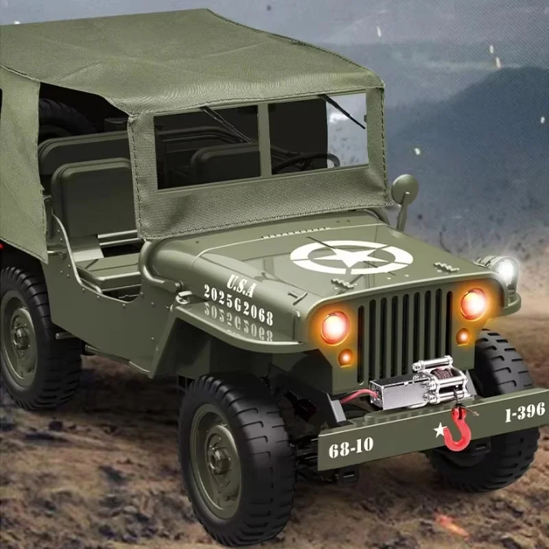JJRC C8815 автомобиль с дистанционным управлением полноразмерная Willis Jeep уличный