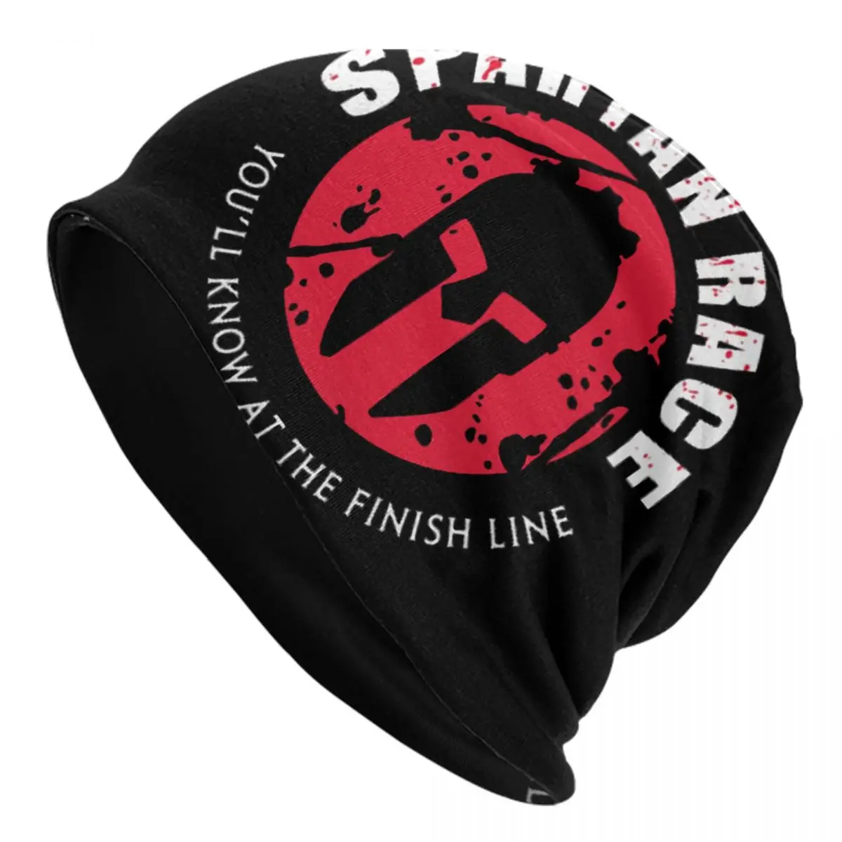 

Шапка-бини унисекс, с большим логотипом, зимняя теплая вязаная шапка