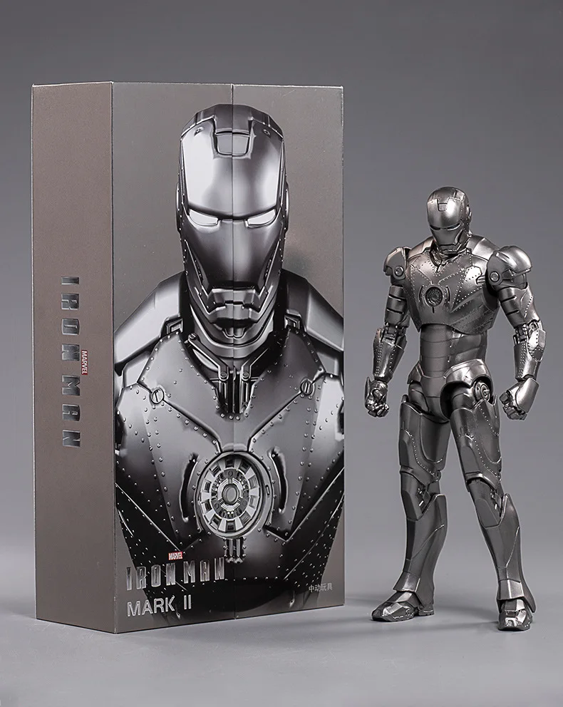 

Marvel Avengers 1907-02 Iron Man MK2 Action Figure Model Toys 22cm