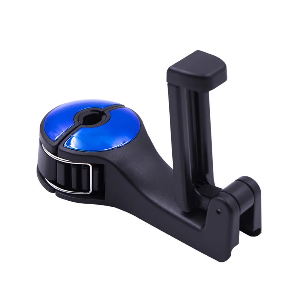 

Car Headrest Hook & Mobile Phone Bracket Lock Type Creative Hook Multi-functional Seat Back Hanger For Rear Seat Cradle Clips