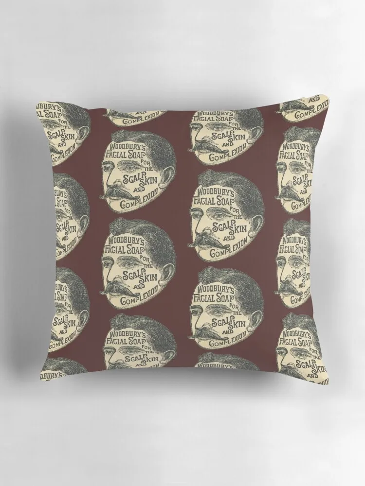 Мыло для лица Woodbury винтажные усы Ad диванная подушка подушки кровати диванные