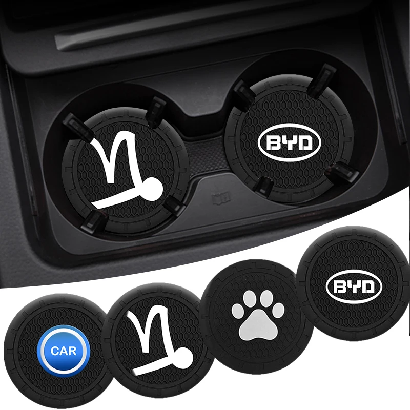 1 шт. Стайлинг логотипа автомобиля подставка Нескользящая коврик для чашки Audi TT A1