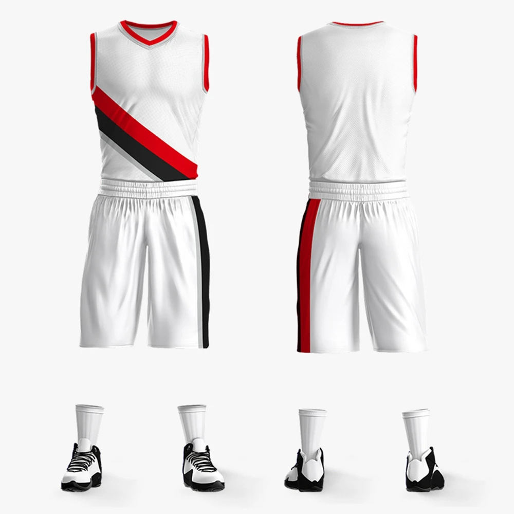 2023 Summer New College Team Kit Sleeveless Top Quick Drying Breathable New Style Men Youth Basketball Clothing Customization