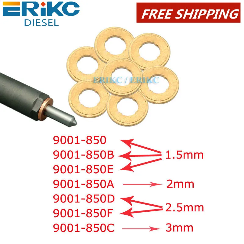 ERIKC 9001-850 9001-850B 9001-850A 9001-850E Теплозащитный экран 9001-850D 9001-850F 9001-850C Для медных шайб форсунок