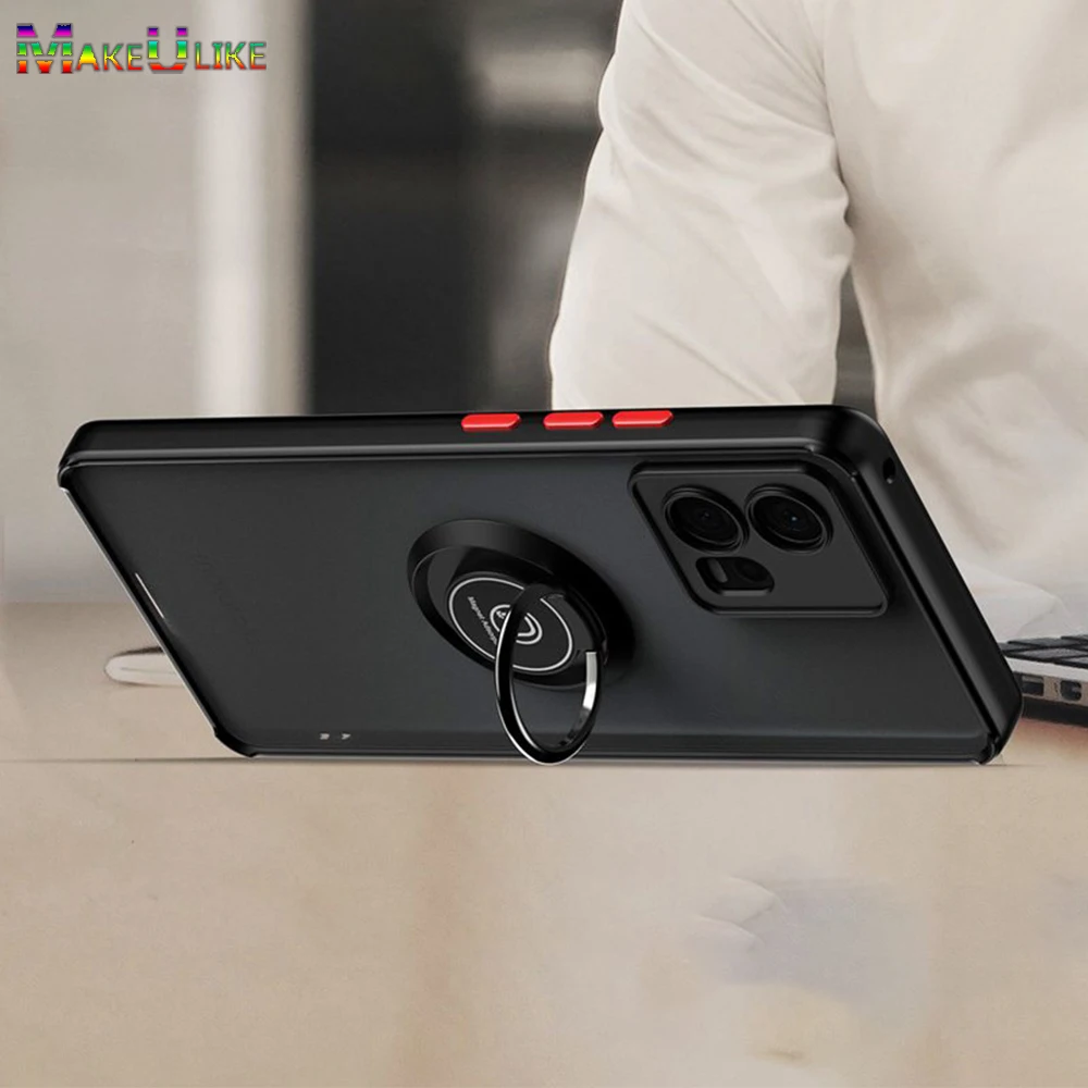 

Case for Motorola Moto Edge 30 Fusion Case Ring Matte Silicone Shockproof Cover for Moto Edge 30 NEO Lite Fusion Ultra 5G Case