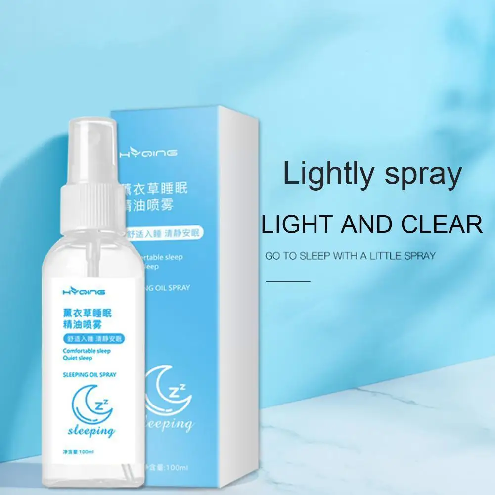 

Lavender Pillow Sleeping Spray Sleeping Aid Essential Oil Mind Soothe Body S6j3