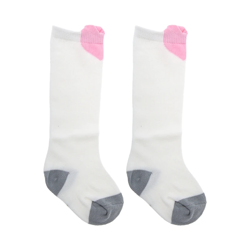 

Fashion Heart Baby Socks Long Kids Children Girls Winter Warm Soft Blend Cotton