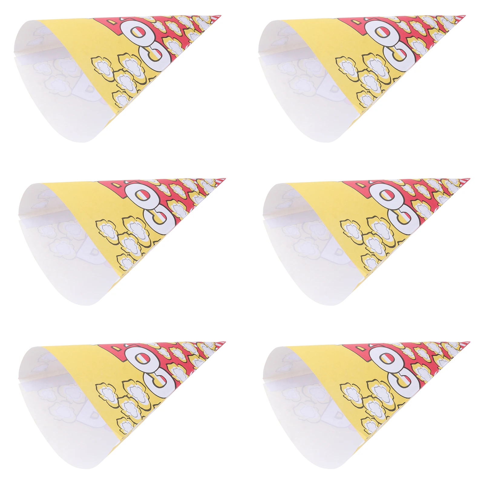 

Popcorn Bags Paper Bag Boxes Cone Party Box Food Treat Cones Cartons Candy Snack Container Triangle Baby Easter Cookie