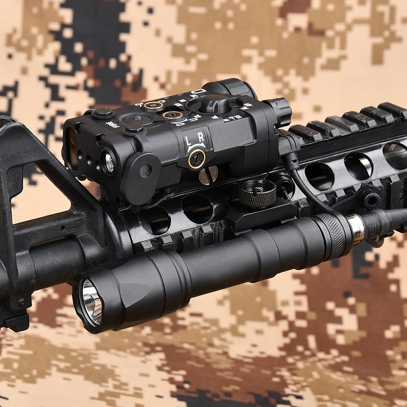 Тактический металлический Surefire M300A M600C NGAL OGL PEQ, красная точка, зеленый лазерный индикатор, двухфункциональный переключатель, подходит для рельса 20 мм, страйкбола, охоты (art.: 3920cd85ae2c6) - 3920cd85ae2c6