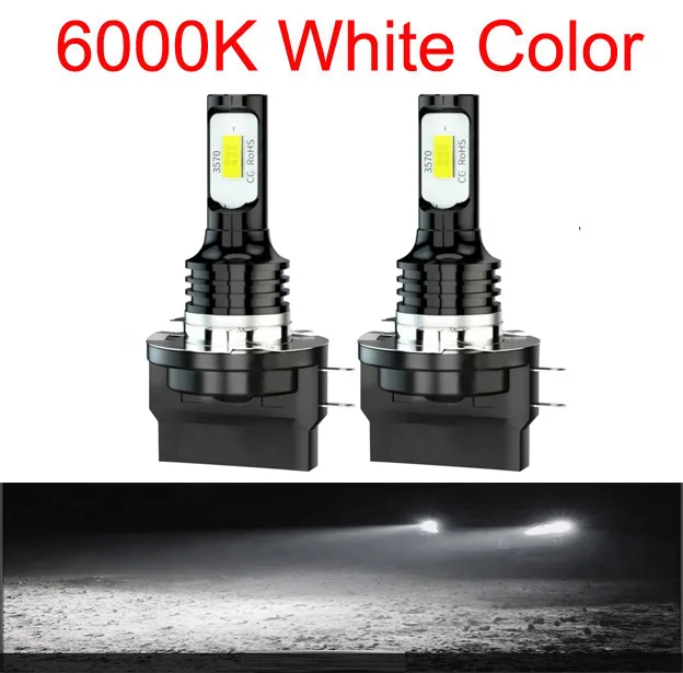

2 шт. H11B H8B H9B светодиодная лампа для автомобильных фар 6000K Super Bright CSP 1:1 Mini Dedign Wireless Plug And Play 12V для Kia H8B H9B