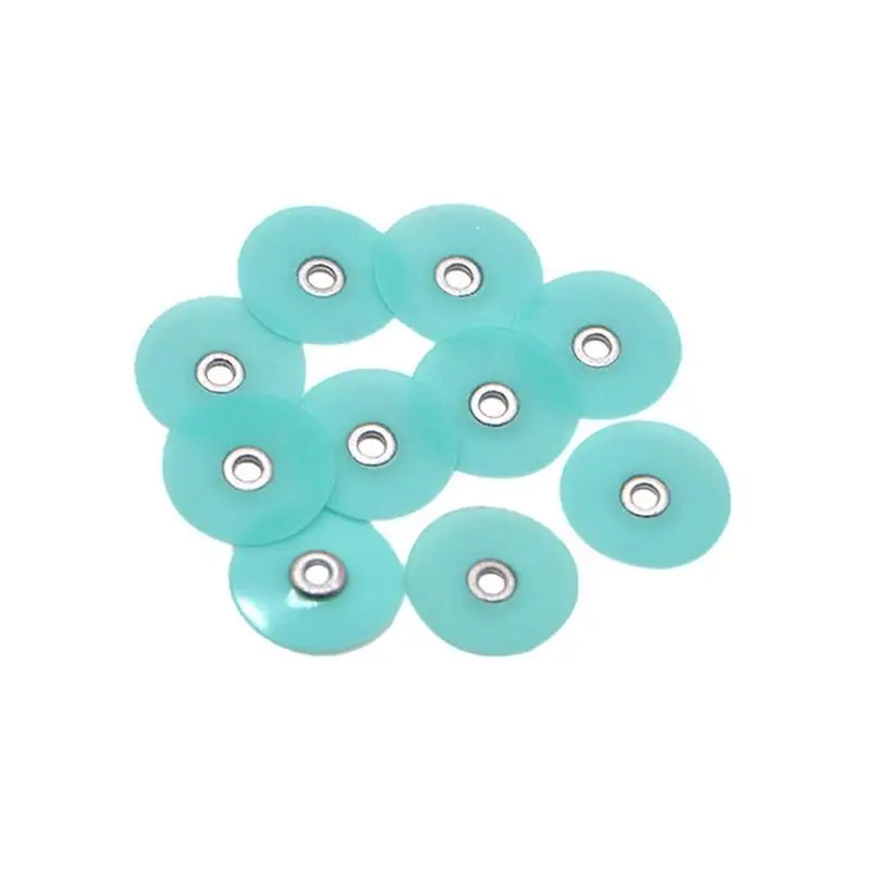 

New Tooth Polishing Tool 40pcs Dentist Polishing Disc Resin Oral Teeth Polishing Disc Kit With Stem Mandrel Finishing Teeth