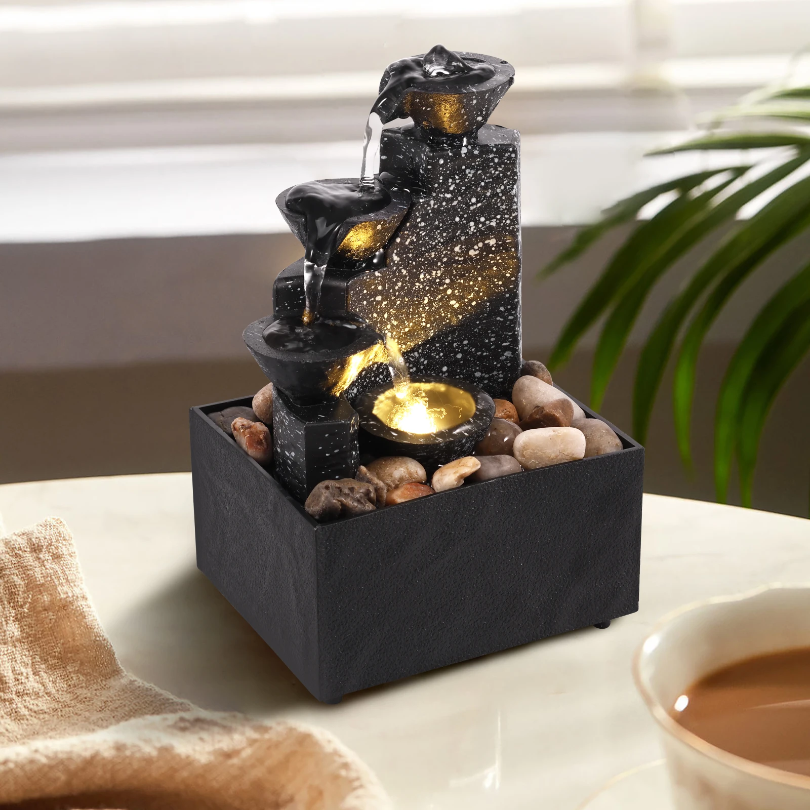 Настольный фонтан «Водопад» | AliExpress