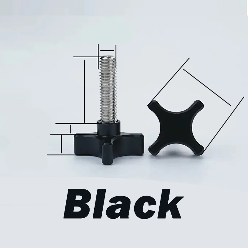 

Винты с рукояткой из нержавеющей стали и алюминия