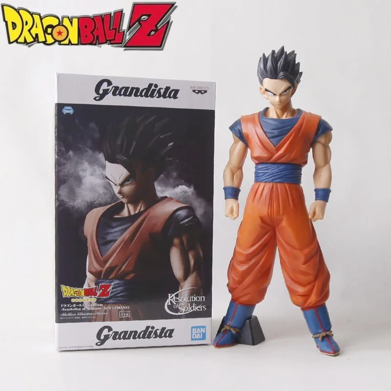 

Original Bandai Banpresto Dragon Ball Z Son Gohan Figure Grandista Resolution Of Soldiers Ver 2.0 Dbz Pvc Figurines Toys Model