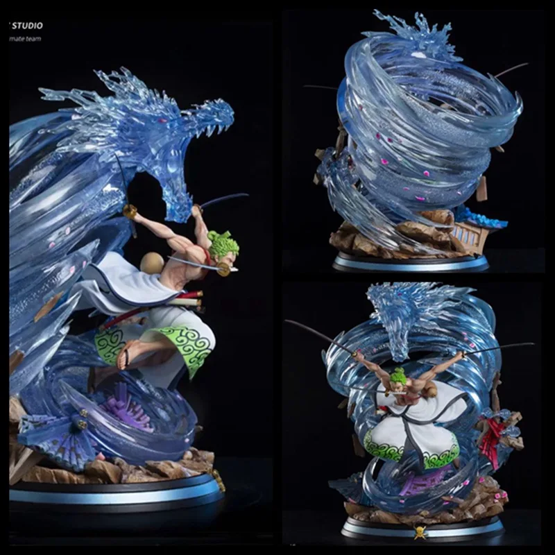 

Сплошной экземпляр из аниме «ророноа» Варан Зоро торнадо. GK ПВХ экшн-Фигурка Статуя Коллекционная модель детские игрушки куклы Подарки