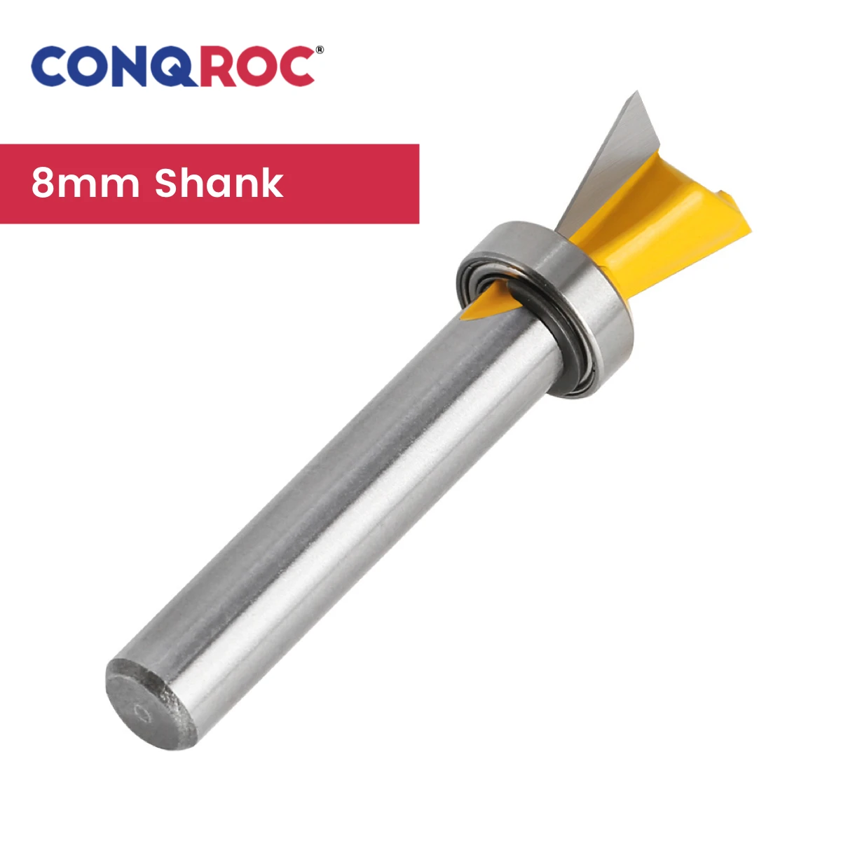 8 мм хвостовик ласточкин хвост фрезы с верхним подшипником карбида вольфрама