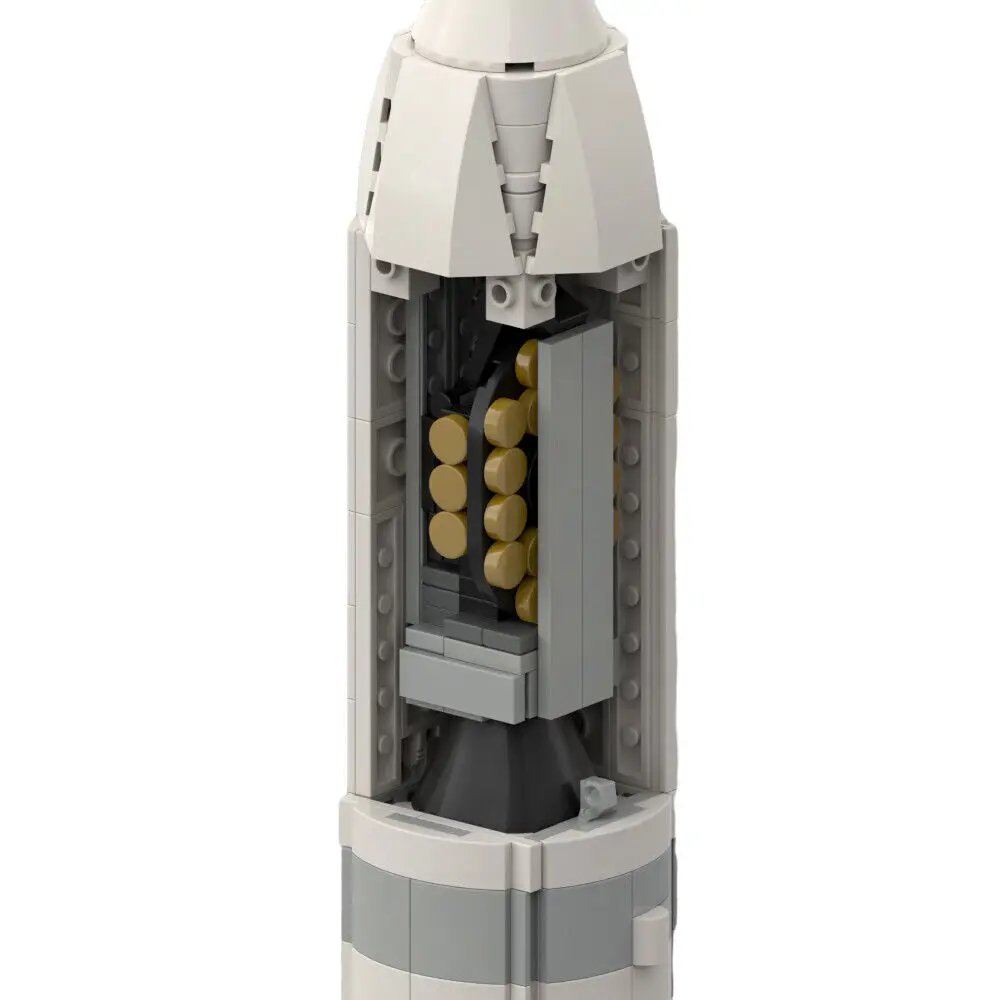Модель A-r-i-a-n-e 5 ECA Rocket масштаб 1:110 1264 деталей строительные игрушки MOC Build