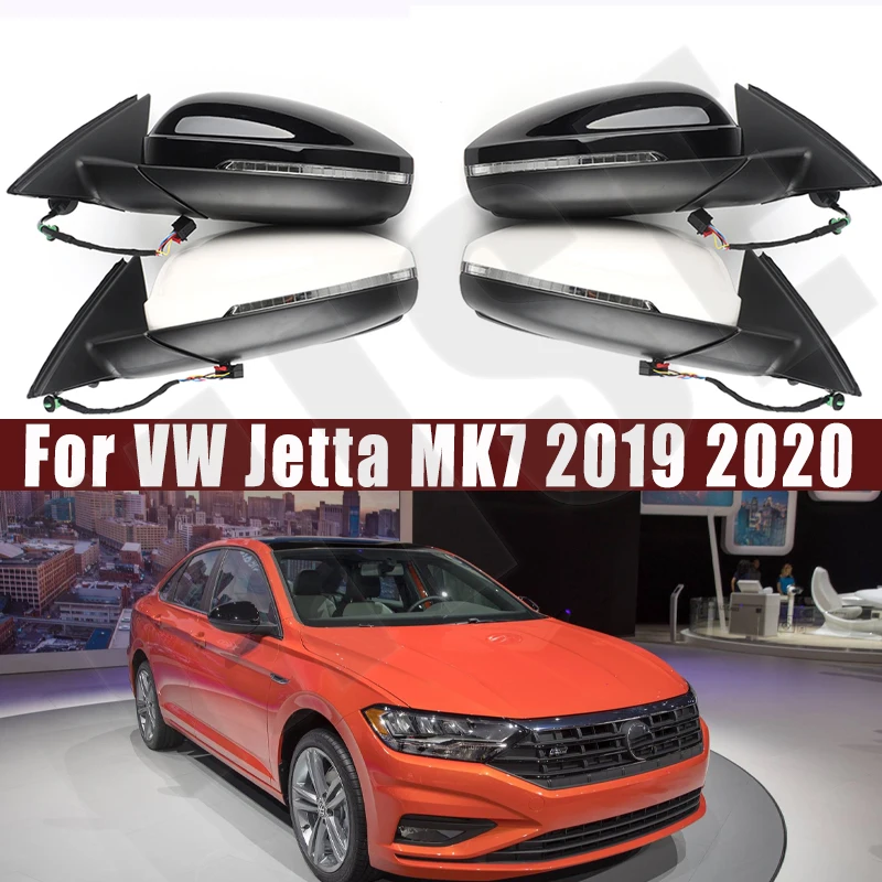 

Car Accessories For VW Jetta MK7 2019 2020 Left/Right Side Mirror Assembly 6 Wire