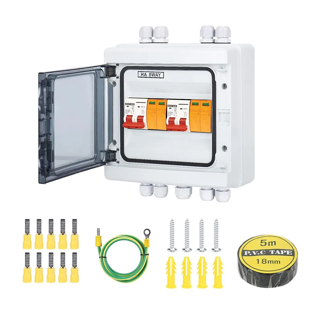 

Waterproof Solar Surge Protection PV DC Isolator Switch Suitable for Off Grid Solar Power Generation Systems