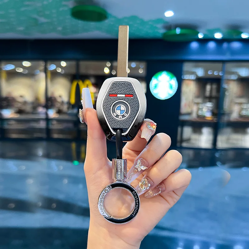 Силиконовый чехол для автомобильного ключа из цинкового сплава BMW X5 E53 X3 F83 E46 E39 E38
