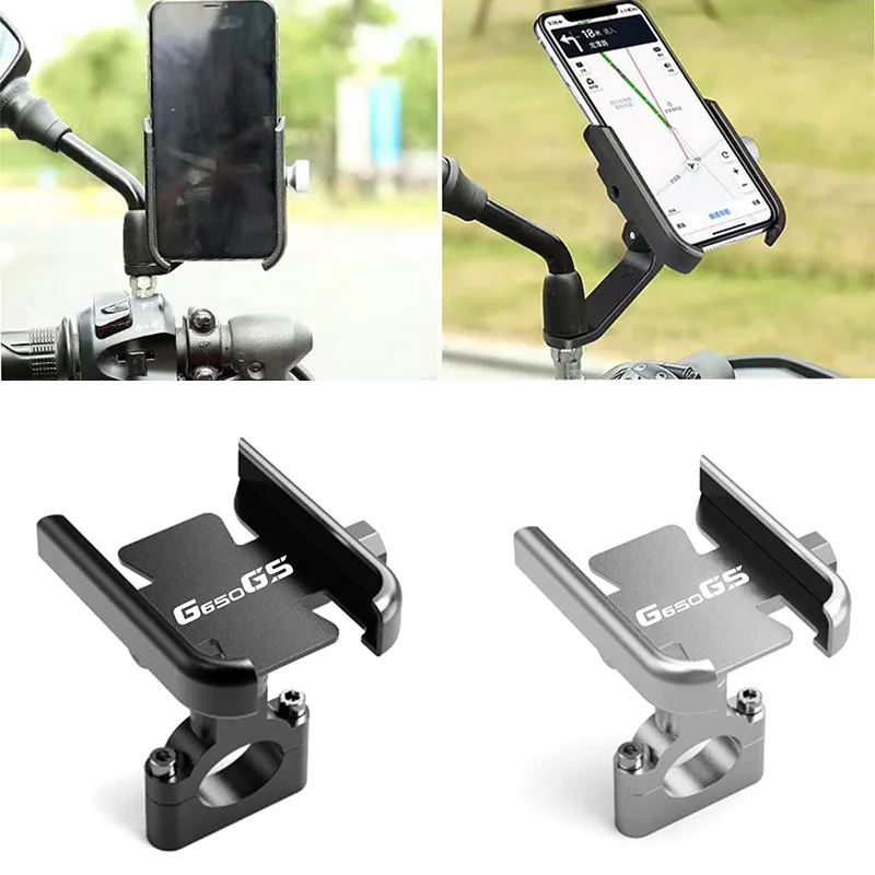 

For BMW G650GS G650 GS 2011-2018 Hot Deals Motorcycle CNC Aluminum Accessories Handlebar Mobile Phone Holder GPS Stand Bracket