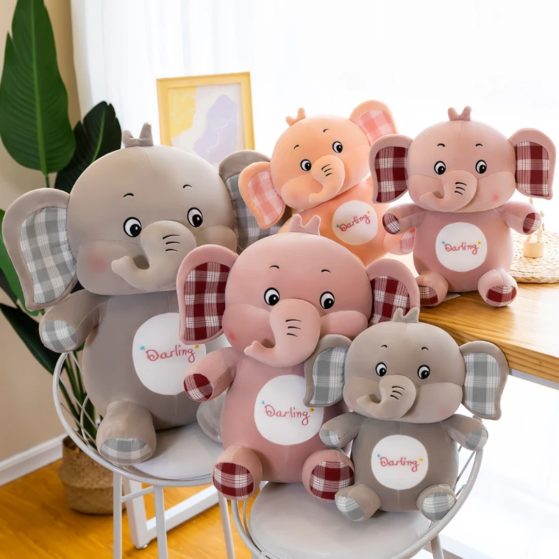 

65cm Cute Soft Angel Elephant Pillow Stuffed Plush Toys Office Nap Pillow Home Comfort Cushion Decor Gift Doll Child
