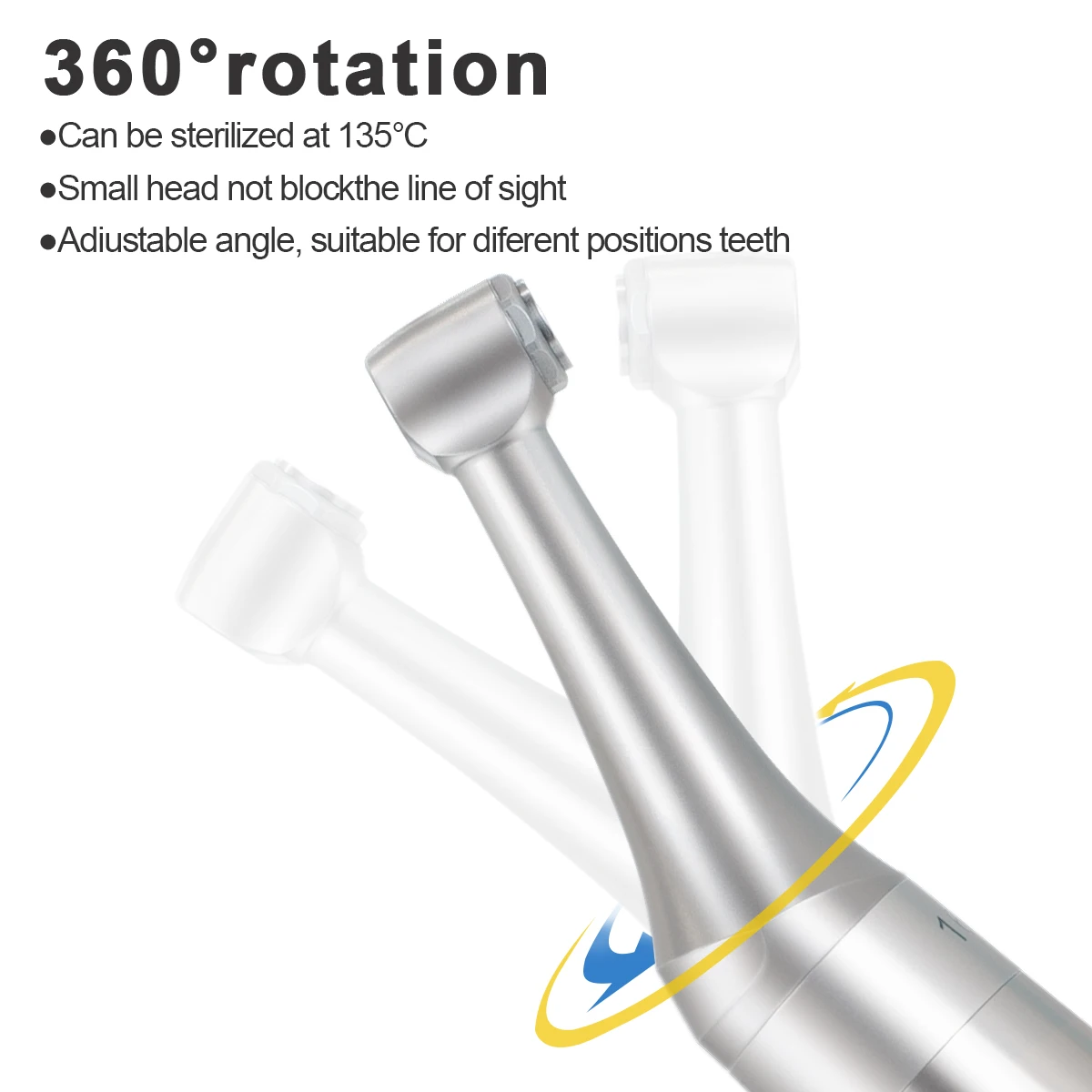 Фото DENTUS Новая модель беспроводного стоматологического эндомотора 2-в-1 с онлайн-коррекцией, пластик и металл, 150-1000 об/мин, стоматологические инструменты №4