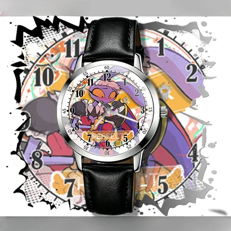 Фото Кварцевые часы Magic Number Circus Cartoon Anime, спортивные и прочные, стильные, аниме-товары, бесшумные и водонепроницаемые №3