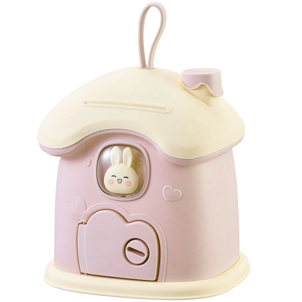 

Piggy Bank Money Box Banks Coin House Saving Cash Large Cute Kids Can Mushroom Decor Pot Gift Birthday Castle Safe Bill Feeder