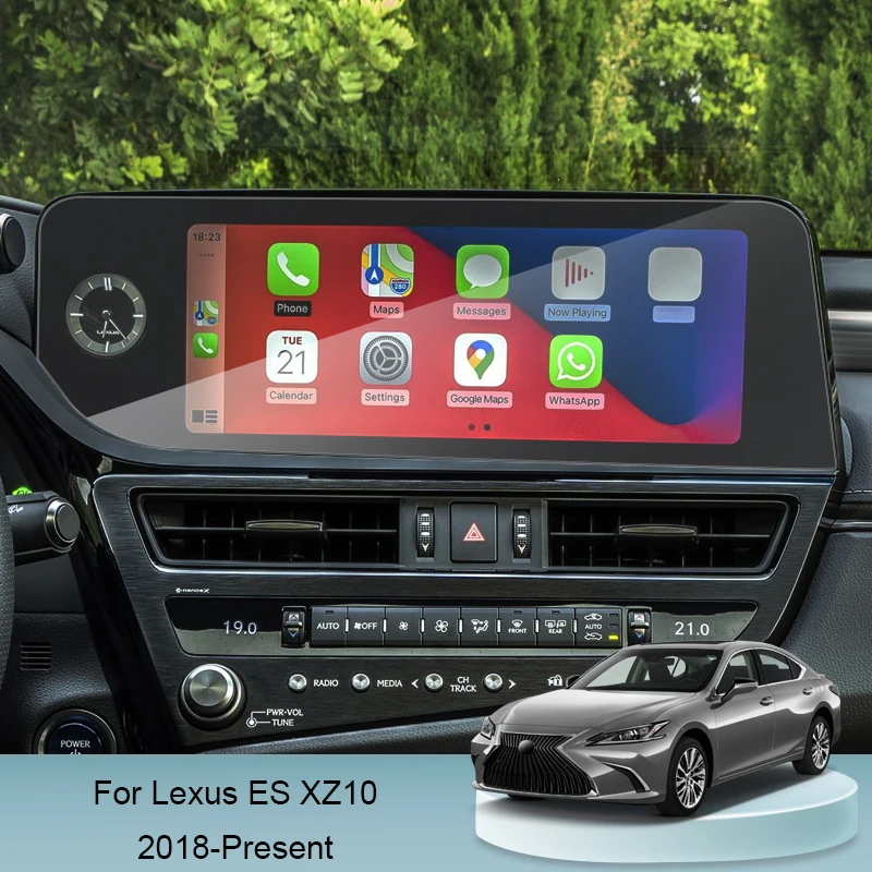 

Автомобильная термополиуретановая пленка для приборной панели Lexus ES XZ10 2018-настоящее время 12,3 "GPS навигационная экранная пленка защитная пленка для стекла авто аксессуар