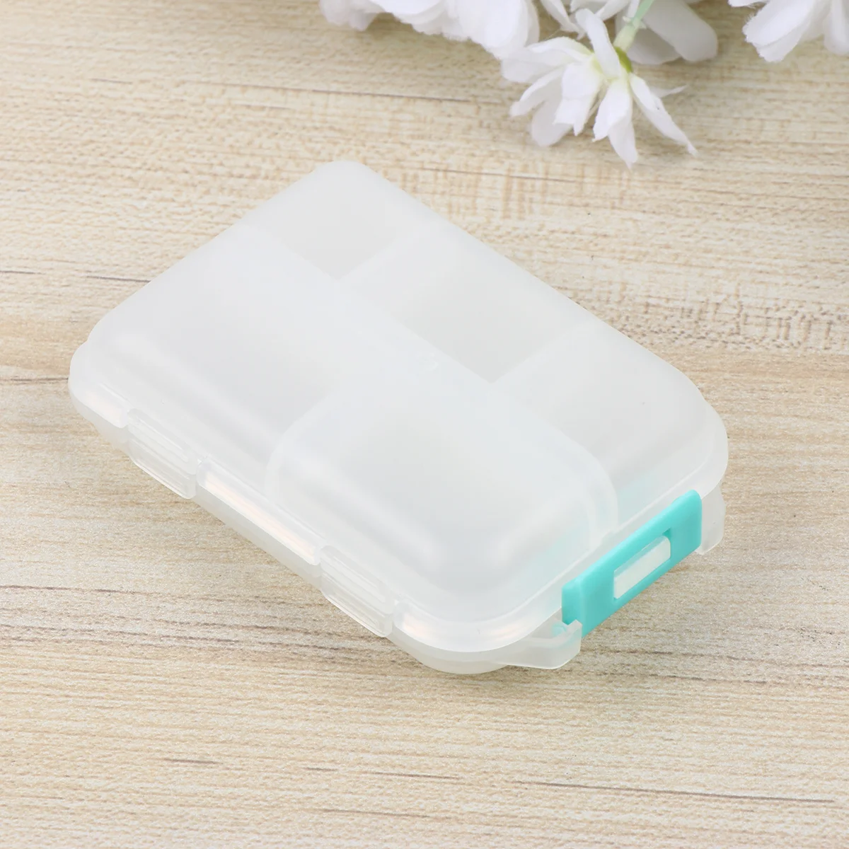 

1 PC Box Double Layers Organizer Medicine Storage Case for Travel Kit