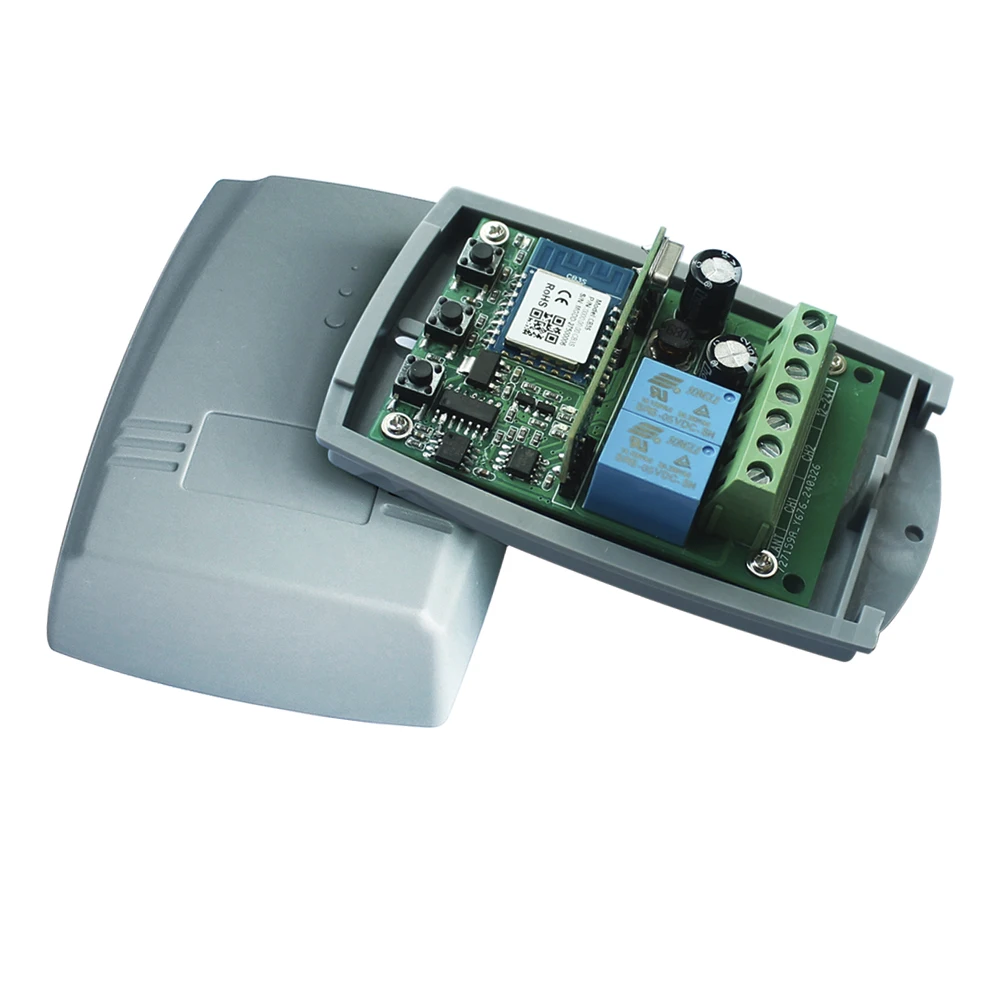 Универсальный пульт дистанционного управления 433 МГц 2CH Tuya Wifi для гаража