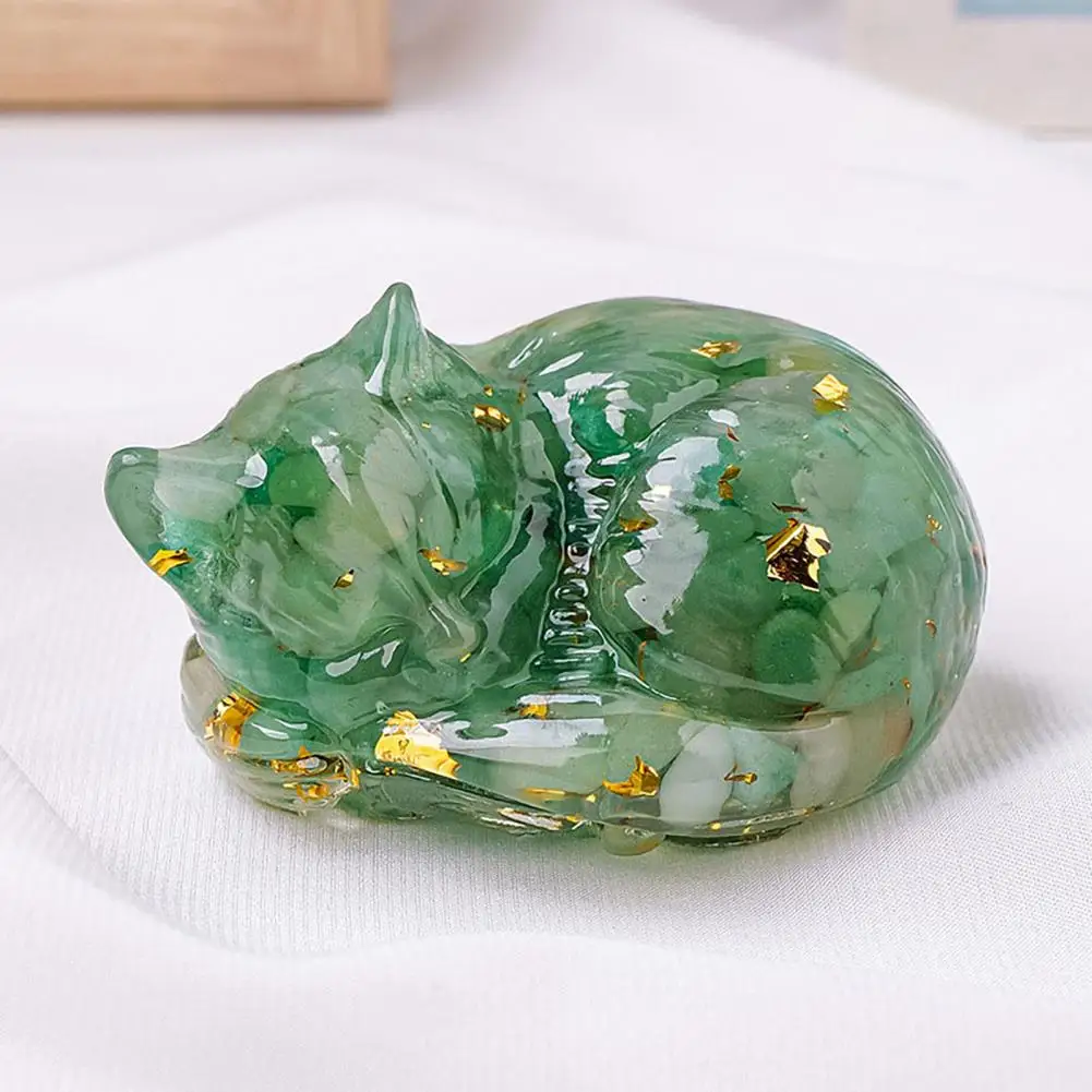 Статуэтка кошки из натурального камня ручная работа