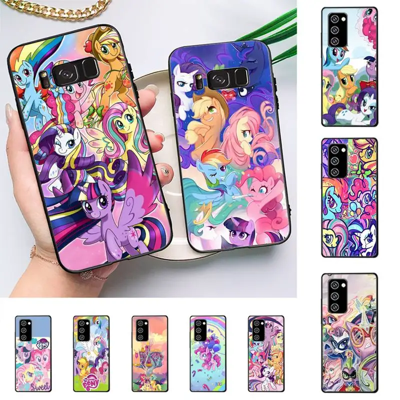 

My-Little-P-Ponys Phone Case For Samsung Note 8 9 10 20 pro plus lite M 10 11 20 30 21 31 51 A 21 22 42 02 03