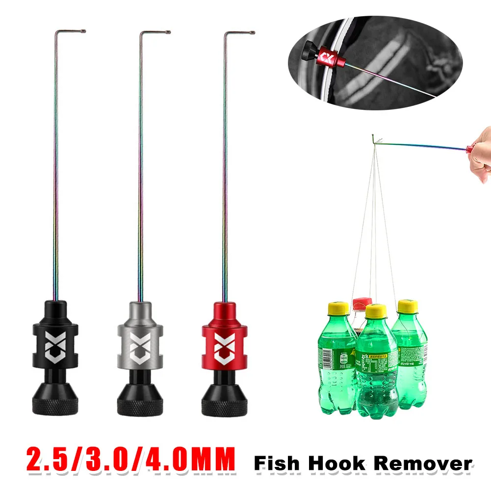 

Stainless Steel Fishing Hook Remover Quick Safe Fish Hook Removal Tool Hook Extractor Detachable Needle Fishing Tackle Equipment