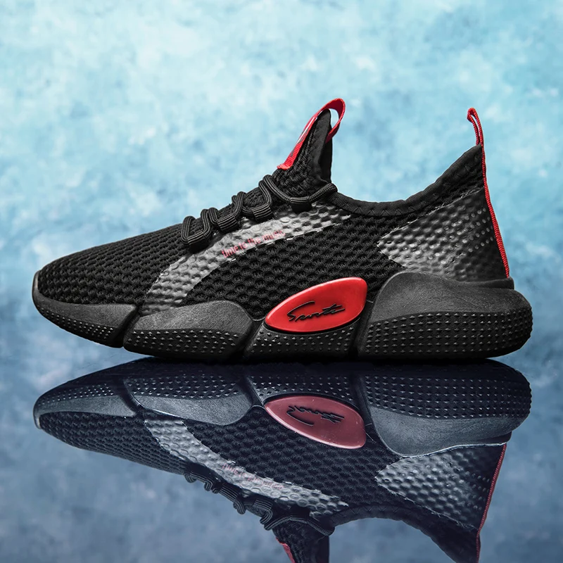 New Mesh Men Shoes Casual Shoes Men Sneakers Breathable Lightweight Footwear Summer Walking Sneaker Tenis Zapatillas Hombre