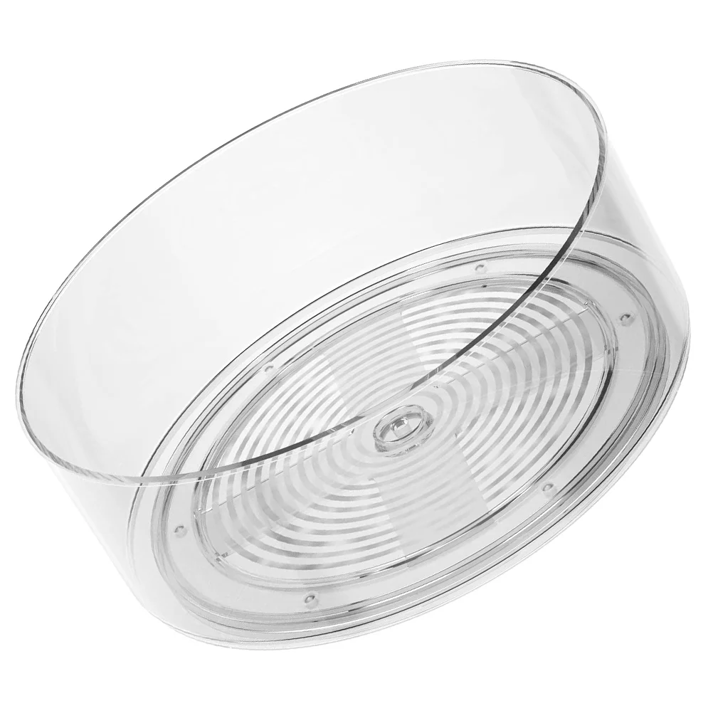 

Rotating Storage Box Tray Dresser Seasoning Turntable Organizer Bathroom Acrylic Countertop Storage Organizer Bin