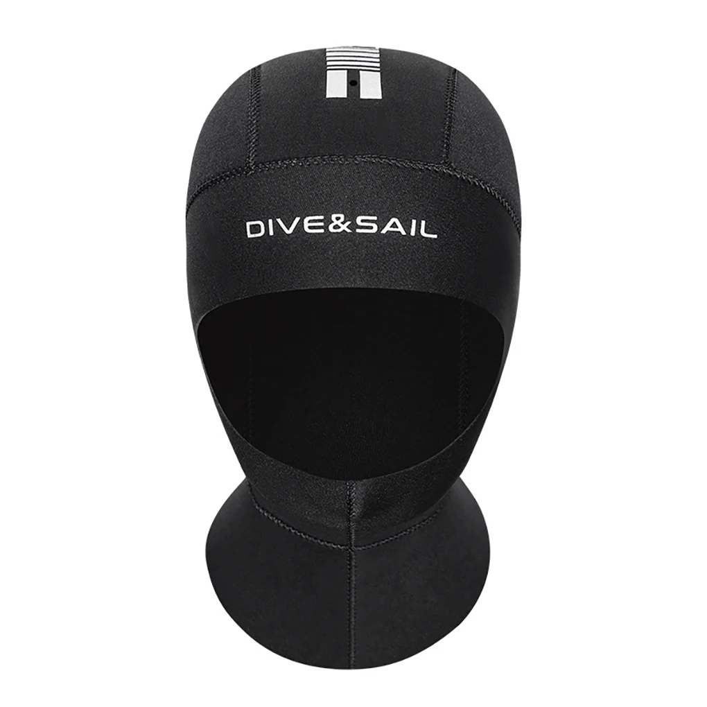

DIVE SAIL 5MM Diving Caps Neoprene CR Super Elastic Scuba Hoodie Hat Hood Neck Cover with Shoulder Surfing Swim Cap for Men